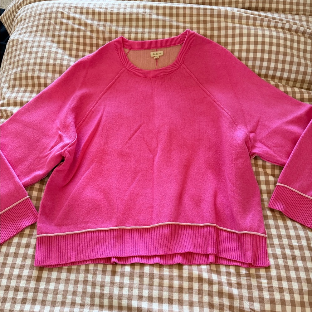 Anthropologie Pilcro Sweater Medium Pink